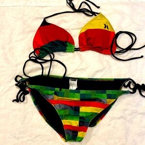 Hurley Two-piece bikini. Size L